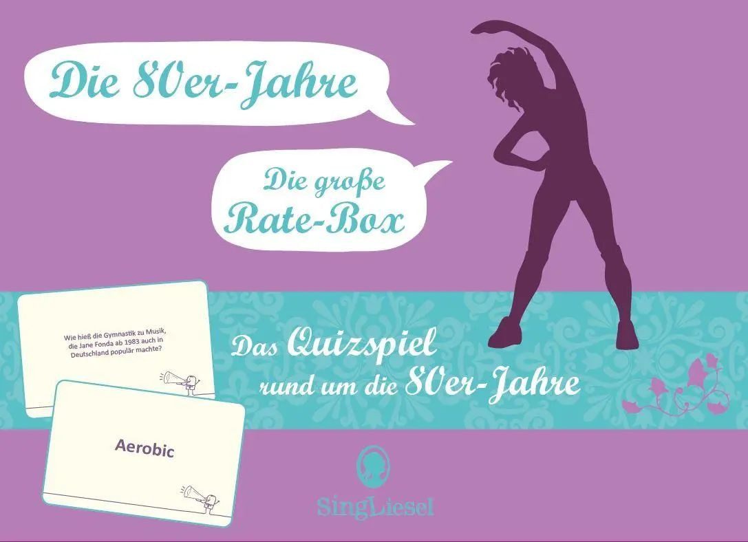 Spiel Das große 80er-Jahre-Quiz. Das Spiel für Senioren rund um die 80er...
