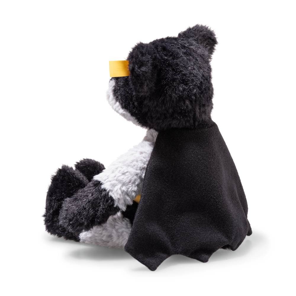 Steiff Kuscheltier Steiff Teddybär Batman 29cm schwarz grau gelb 114212 Ted günstig online kaufen