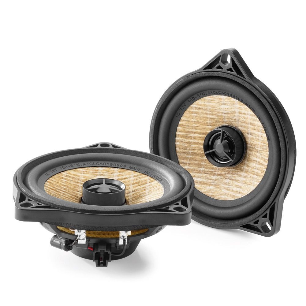 FOCAL IC-T3Y-100 INSIDE-Serie 10cm 2-Wege Koaxiallautsprecher für TESLA Auto-Lautsprecher (40 W, 10 cm)