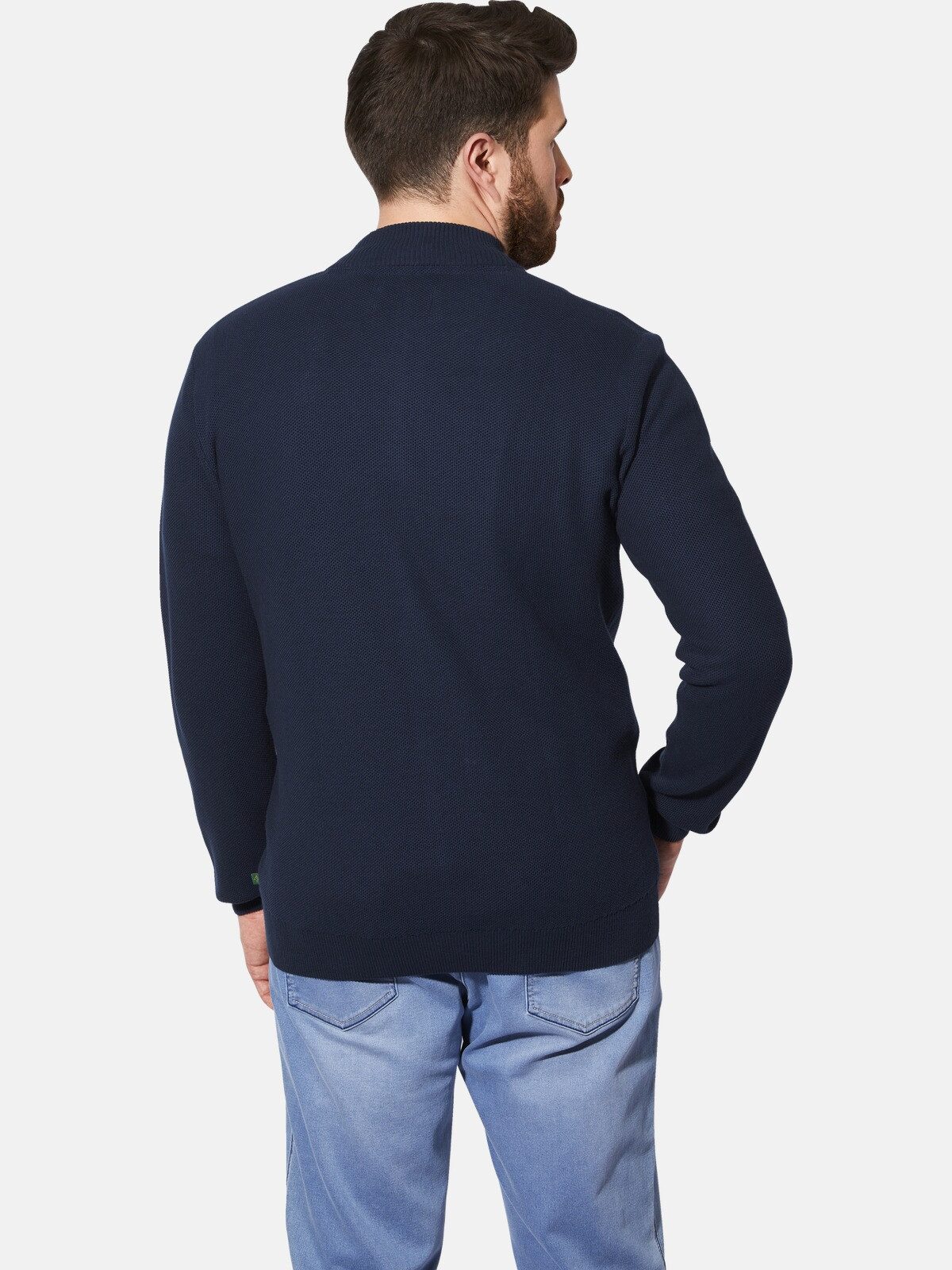 Charles Colby Strickjacke DUKE THALARIC mit dekorativem Strickmuster
