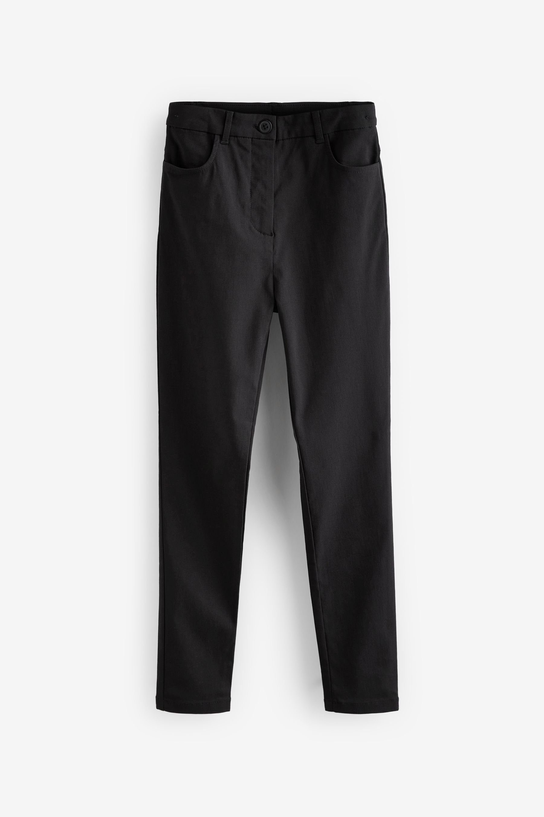 Stretch-Hose Skinny Fit Hochbundhose mit Stretch-Anteil