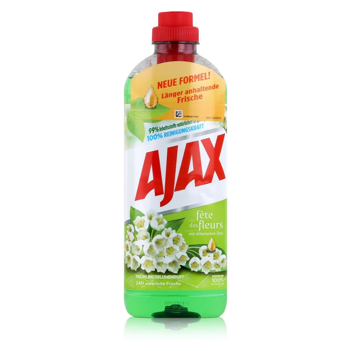 AJAX Ajax Универсальный очиститель Frühlingsblume 1 Liter - Bodenreiniger (1er Pack Универсальный очиститель