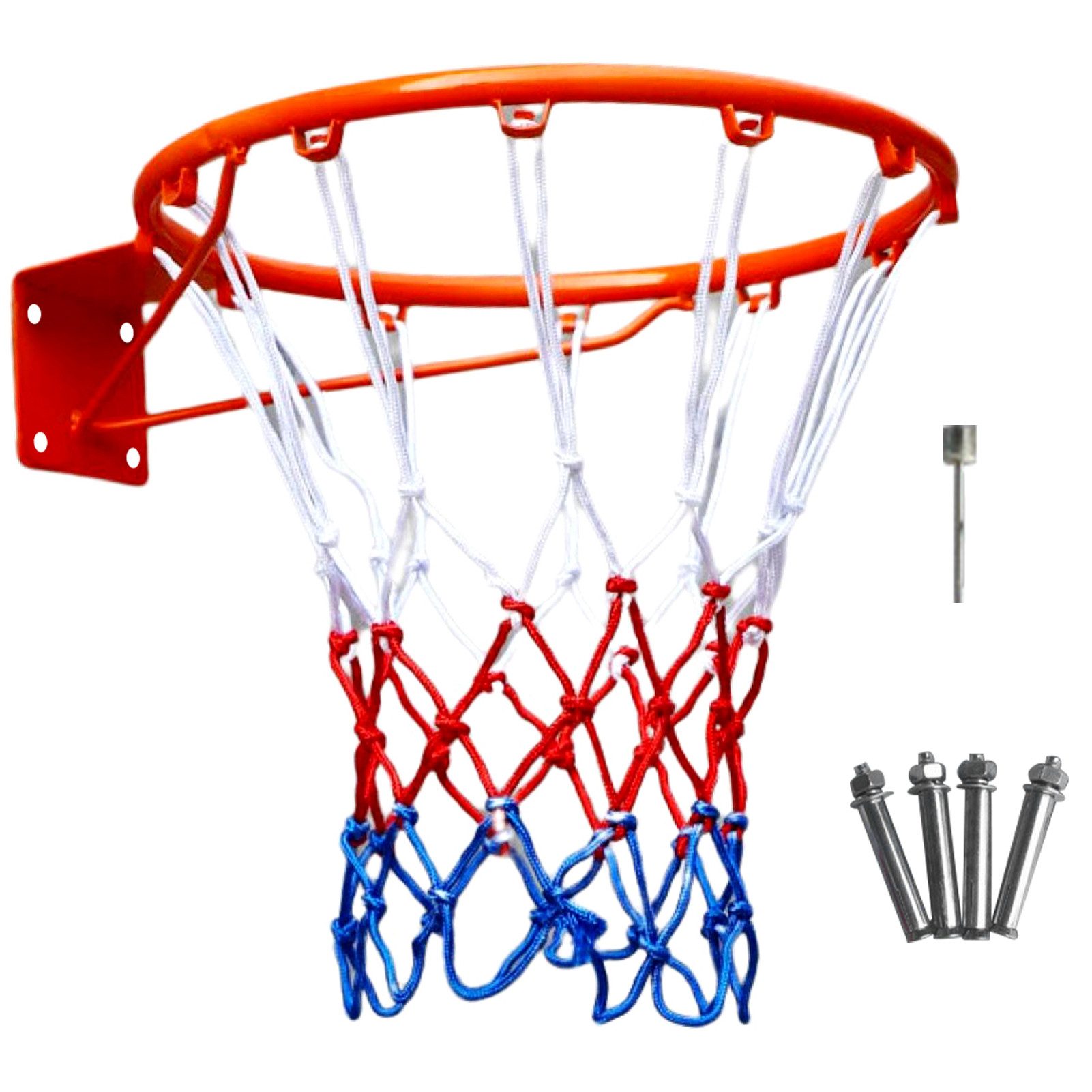 Basketballkorb Basketballkorb aus verdickter Stahlplatte mit Netzschrauben