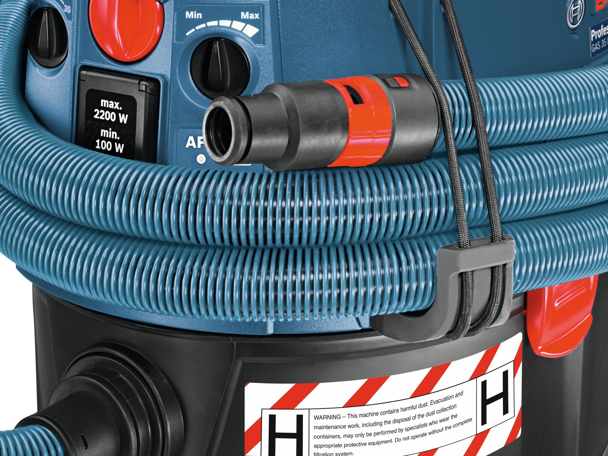 Bosch Professional Nass-Trocken-Sauger GAS 35 H AFC, Trockensauger - im Karton
