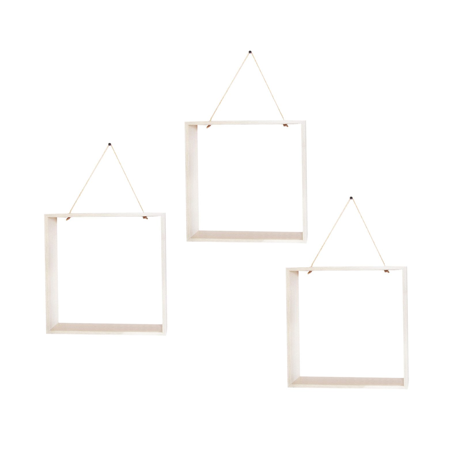 HTI-Living Wandregal Wandregal 3er Set Viola, günstig online kaufen