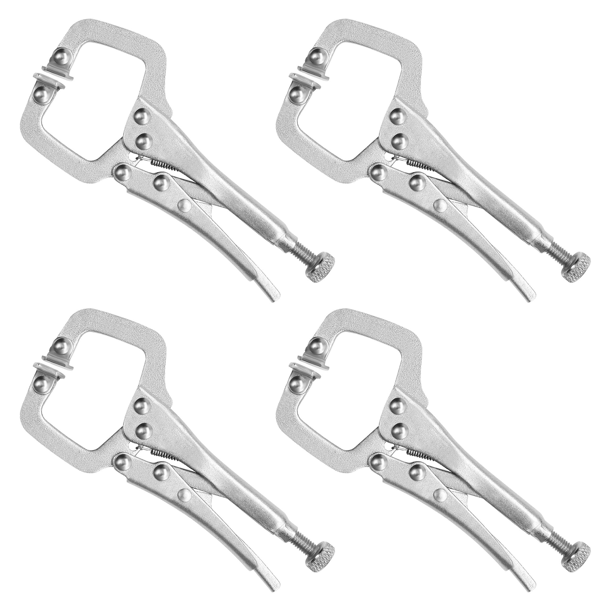 Tischtuchklammer 13,3 cm Schraubzwingen Set - 4 Stück