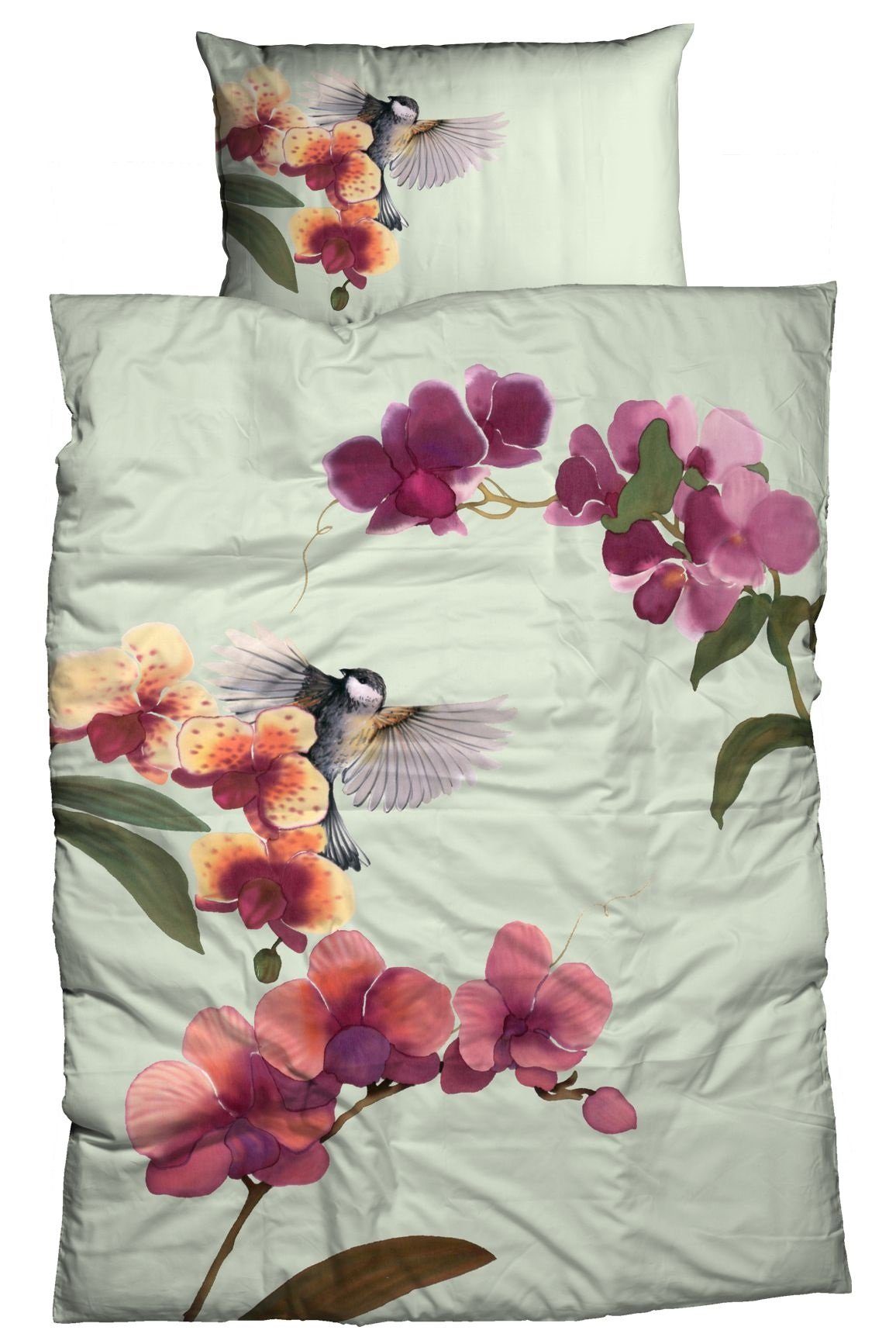 Bettwäsche »GRACIOSA«, CASATEX, prachtvolle Orchideenblüten, Kolibri online  kaufen | OTTO