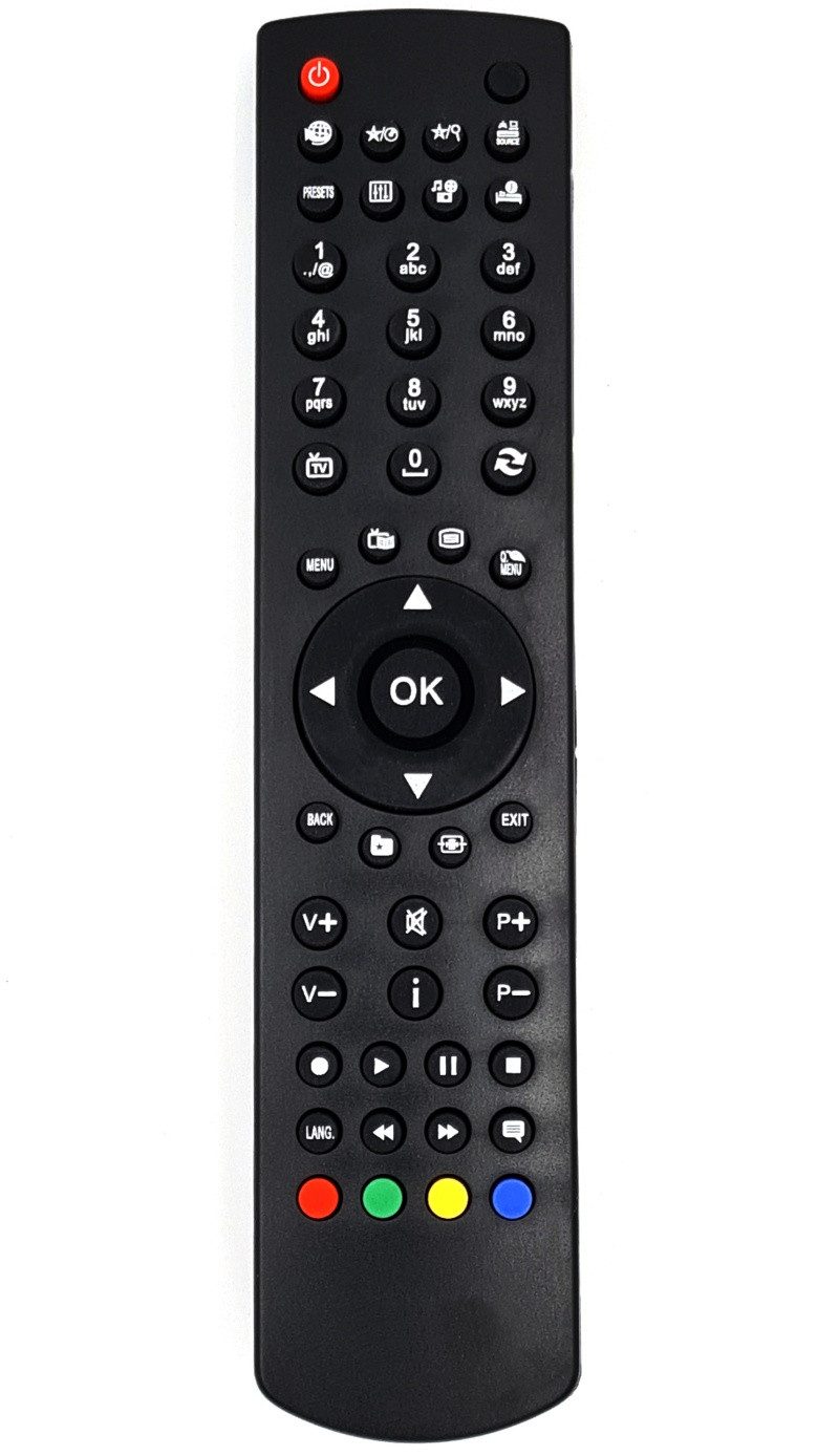 Ersatz Fernbedienung für Telefunken RC1912 TV Fernbedienung