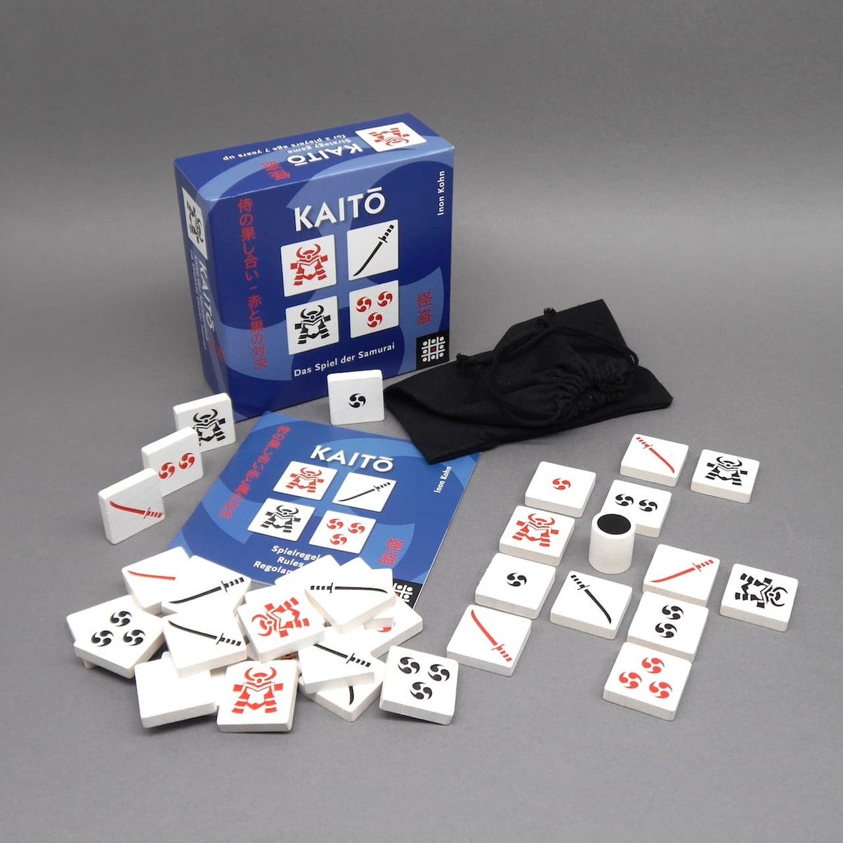 Helvetiq Spiel KAITO - Das Spiel der Samurai, Legespiel