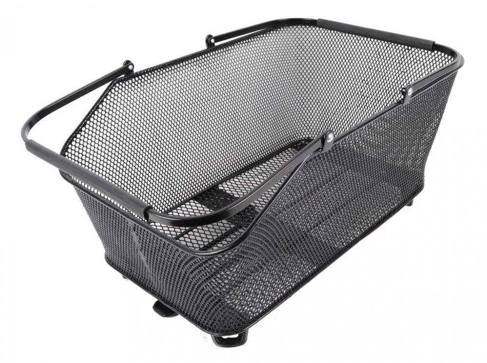 AtranVelo Fahrradkorb AtranVelo System Korb Daily L 28l 50x20x32cm schwarz inklusive AVS Ada