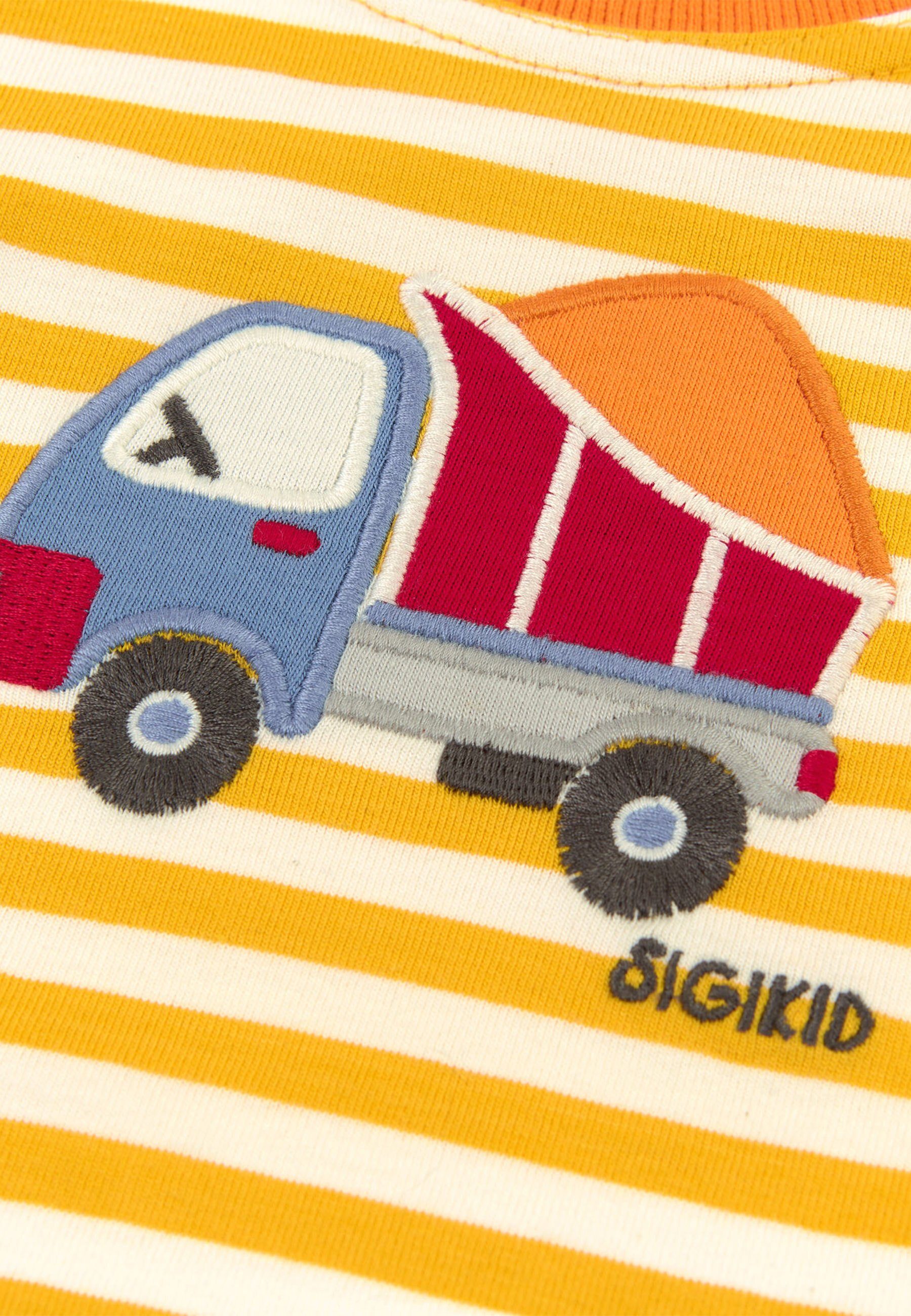 Shirt Sigikid Baby T-Shirt gelb (1-tlg) T-Shirt