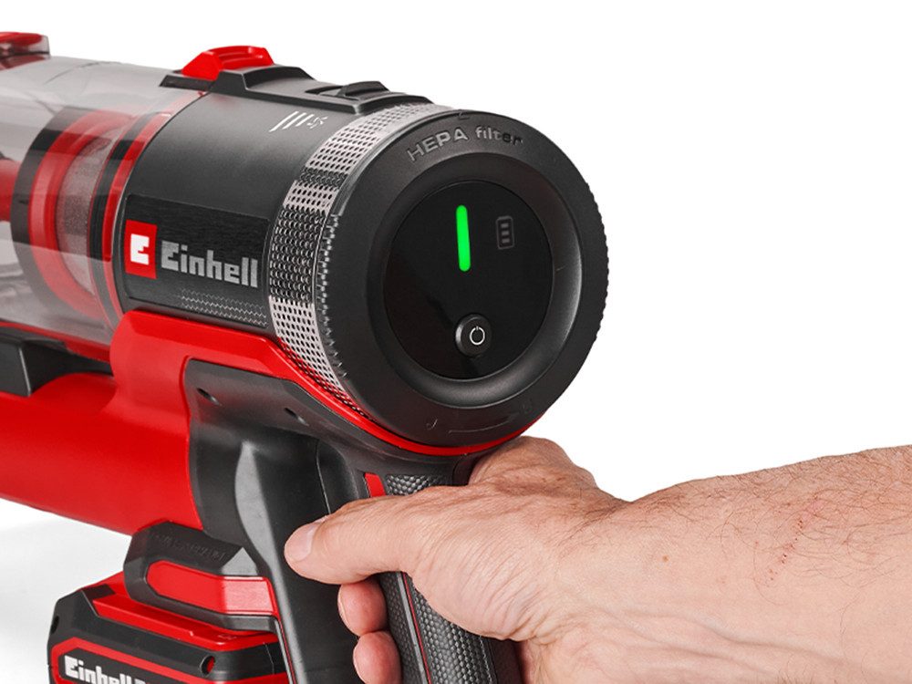 Einhell Akku-Stielstaubsauger TE-SV 18/270/1 Li BL - Solo, beutellos, ohne Akku und Ladegerät – Bild 4 von 5
