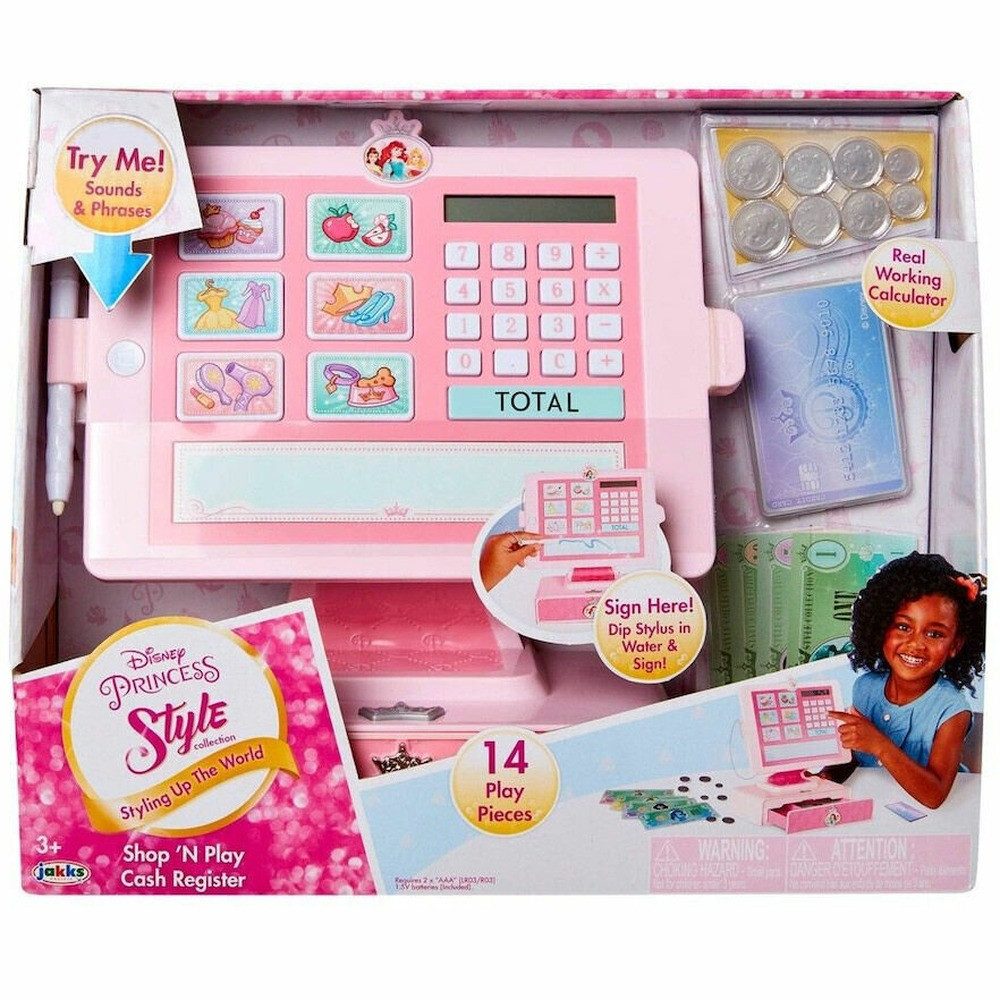 Jakks Pacific Kaufladen Disney Prinzessinnen Registrierkasse