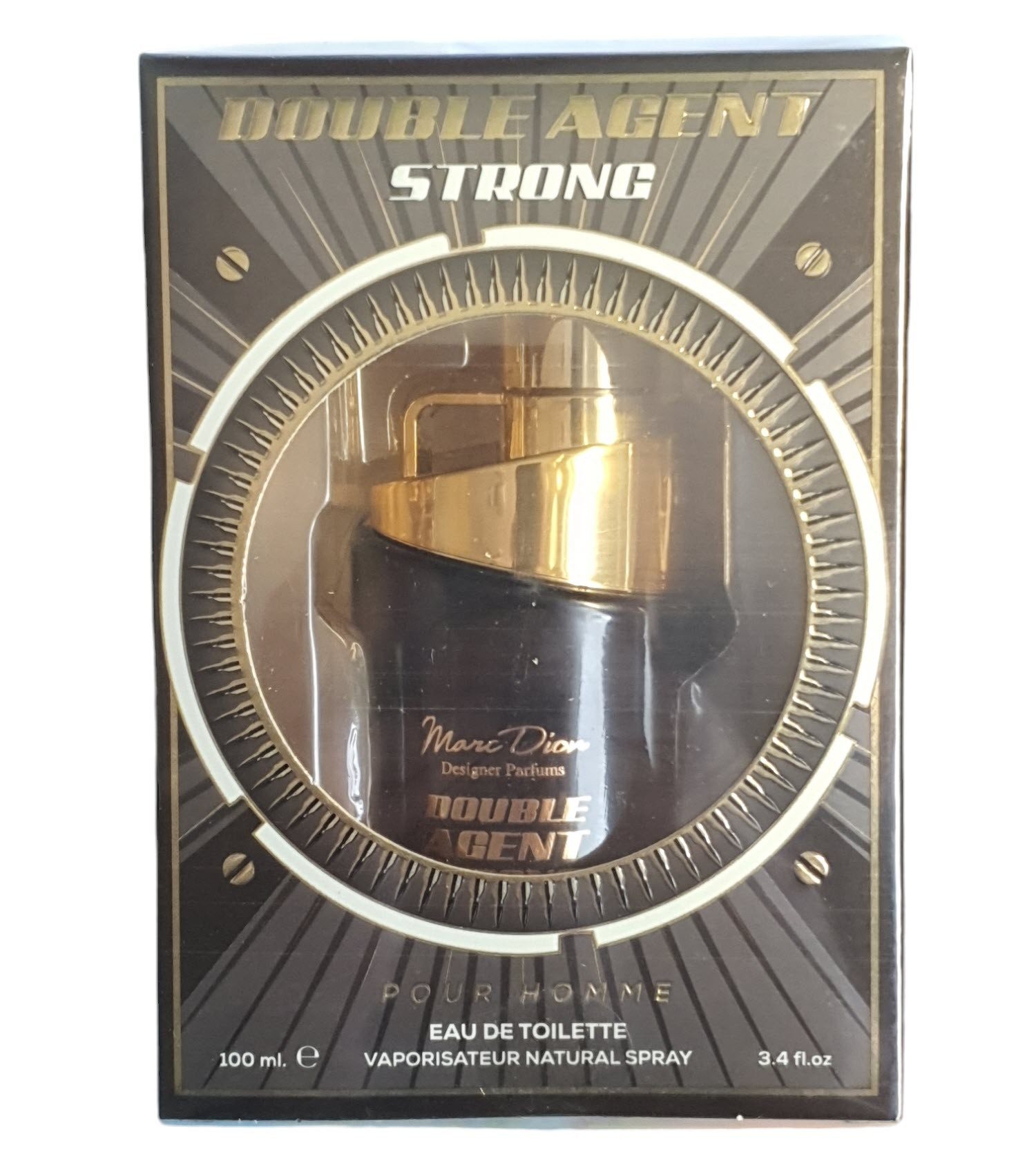 Eau de Parfum Marc Dion Double Agent Eau De Toilette for Men 100 ml black