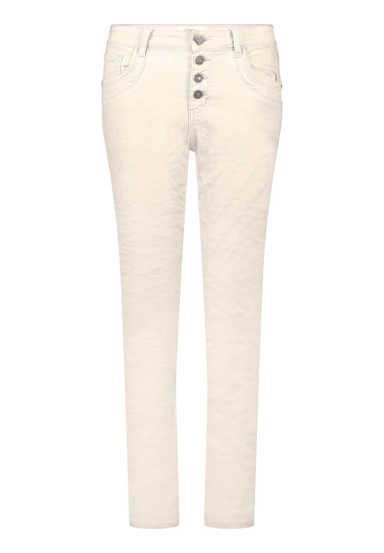 Cartoon Boyfriend-Jeans Damen im Vintage-Look