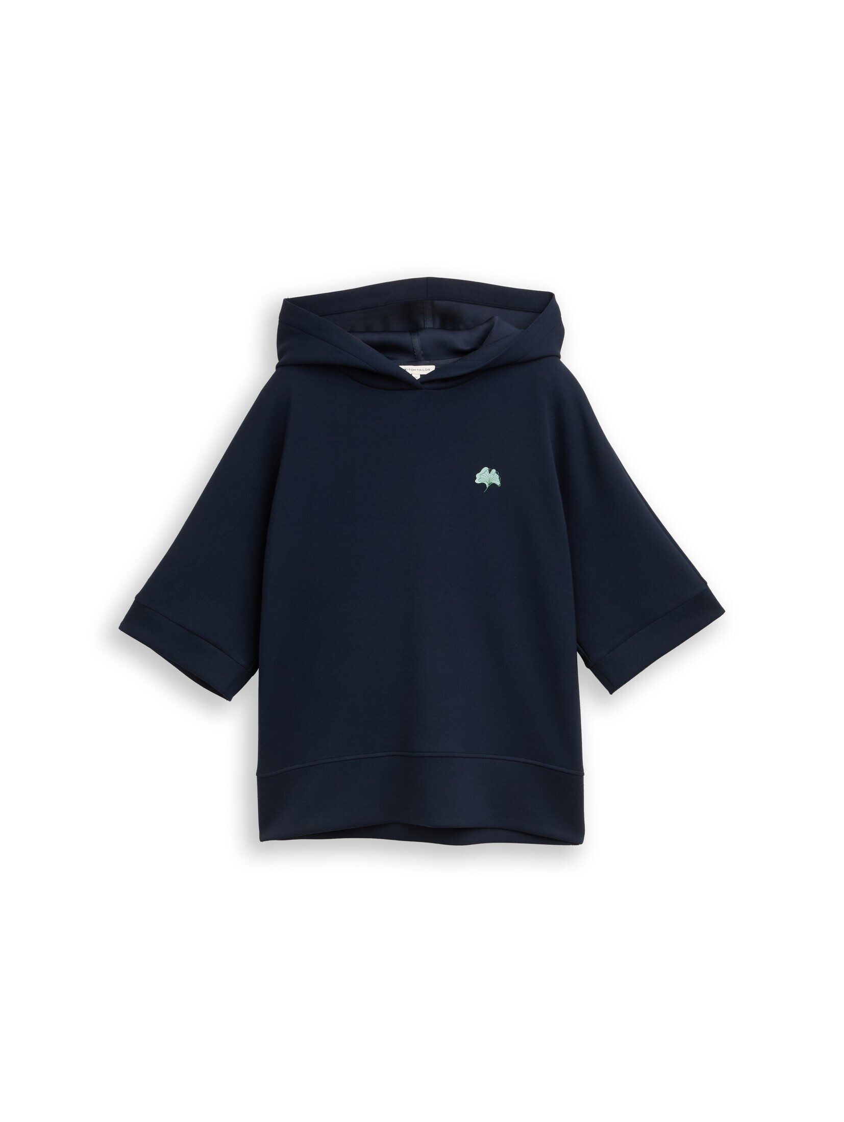 TOM TAILOR Sweatshirt Strick & Sweatshirts Hoodie Sweatshirt aus Scuba