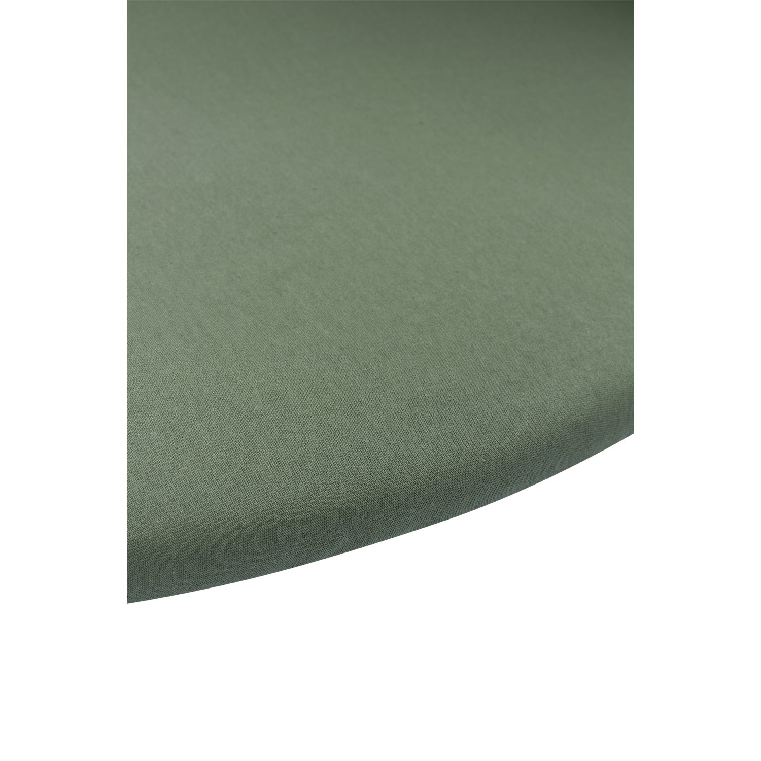 Meyco Baby Spannbettlaken Forest Green, Jersey, Gummizug: Rundum, (1 Stück), Rond 90/95cm - 1-pack