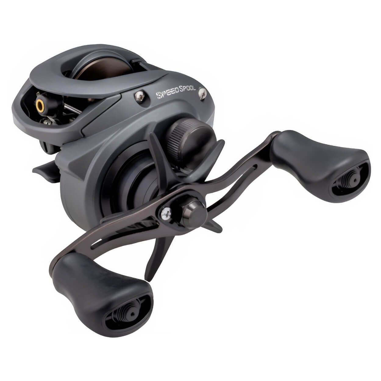 Lews Stationärrolle Lew's Speed Spool LFS Gen 3 Baitcastrolle Schwarz, Packung)