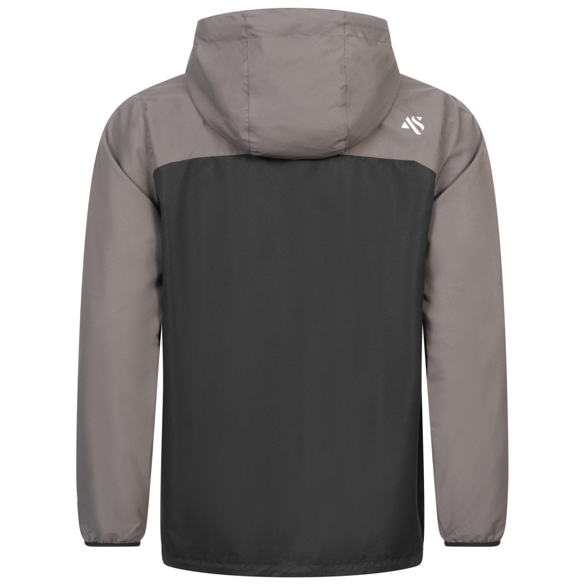 Alessandro Salvarini Regenjacke Herren wasserabweisend – Outdoorjacke mit Kapuze Leichte Outdoorjacke mit Kapuze und Reißverschluss – Bild 4 von 5