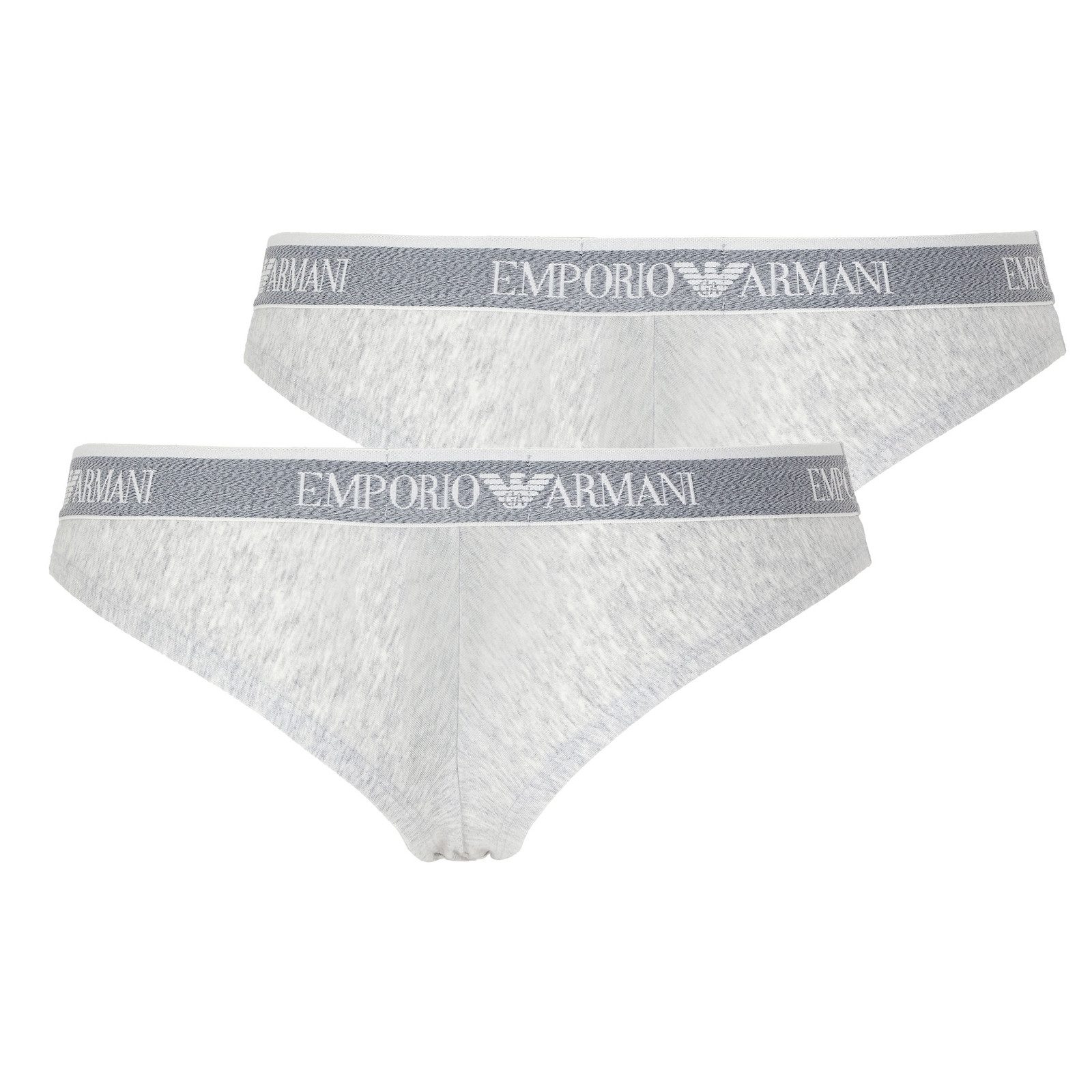 Emporio Armani Brasilslip 2er Pack Brazilian Slip (2-St) mit elastischem Logobund