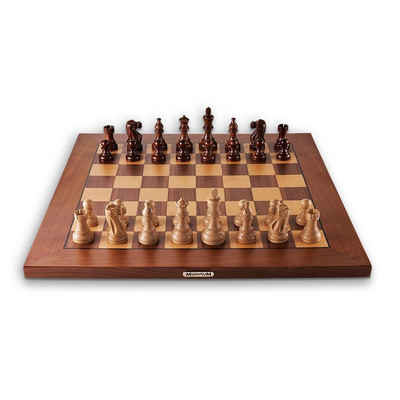 Millennium Spiel, »M850 Supreme Tournament 55 Schachcomputer«, Echtholz-Schachbrett, Turniergröße, vollautomatische Figurenerkennung
