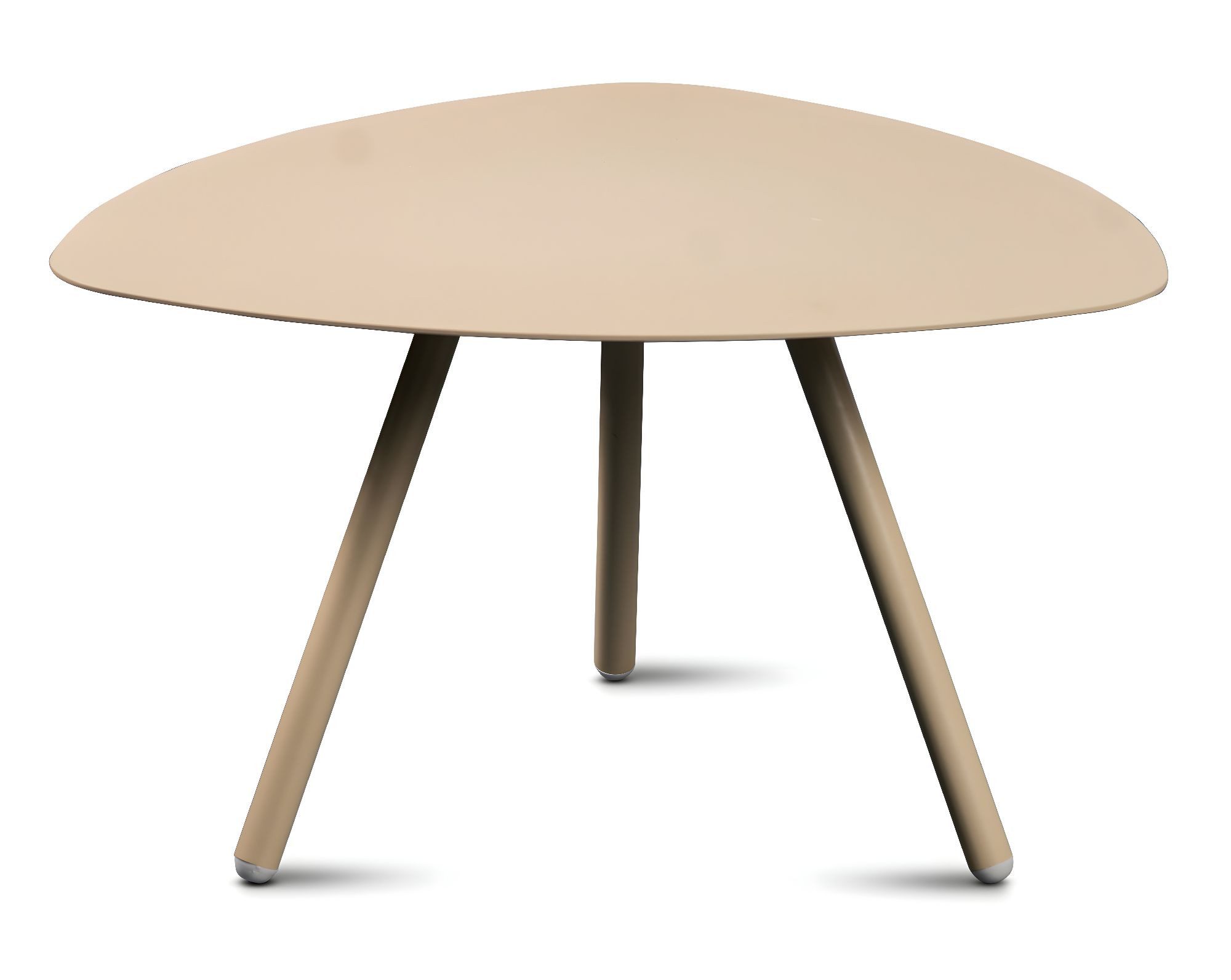 M2 Kollektion Couchtisch, Beistelltisch, Modern, Outdoorfähig, Dreieckig, 60x35x60 cm