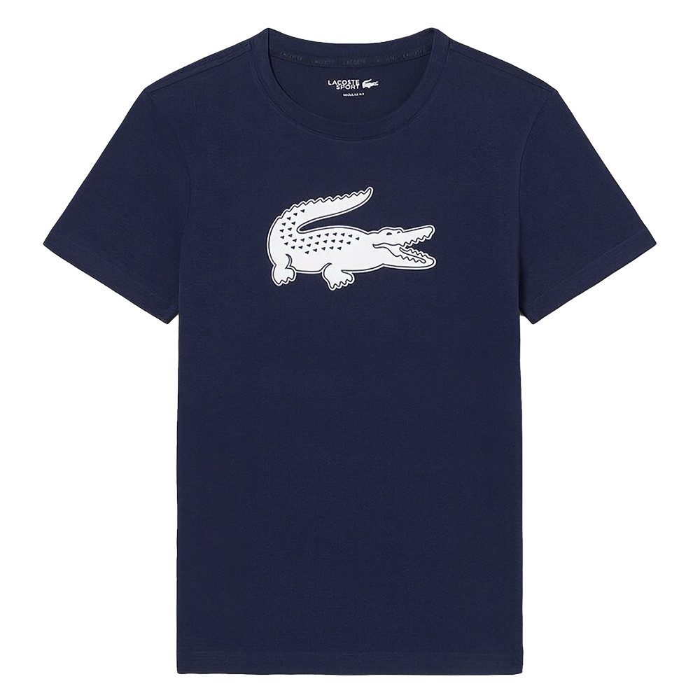 Lacoste T-Shirt Herren BIG CROC Druck Quick Dry