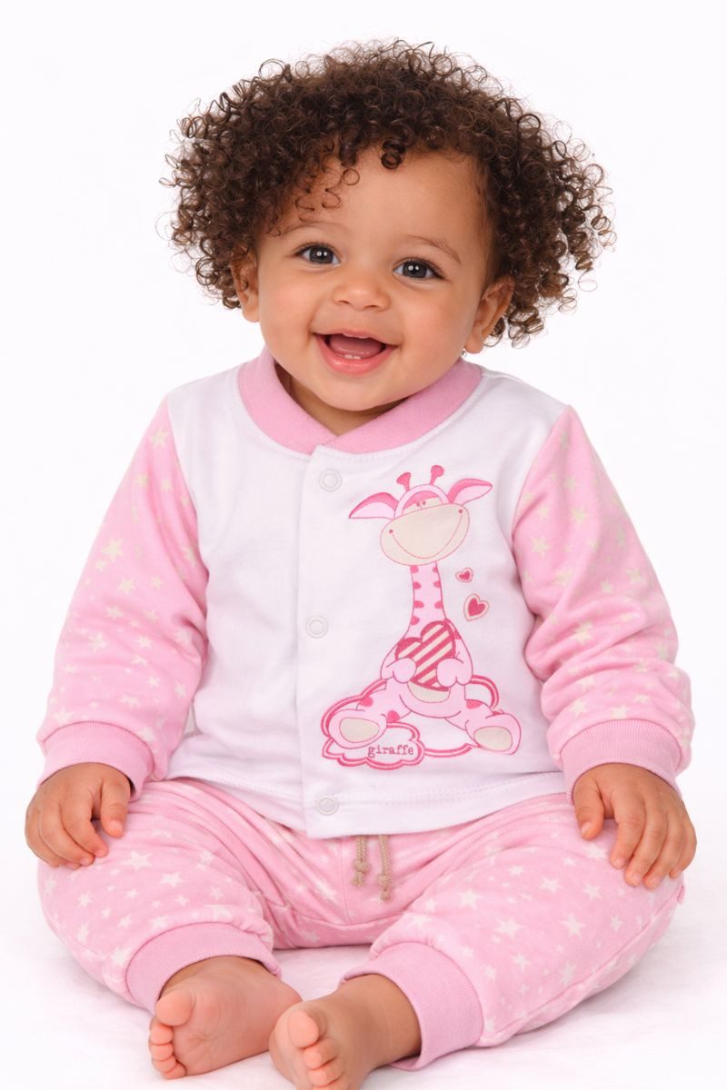 Langarmshirt & Hose Erstlingsset Baby Anzug für Neugeborene Hemdchen Mitwachshose