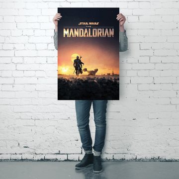 Grupo Erik Poster The Mandalorian Poster Teaser 61 x 91,5 cm
