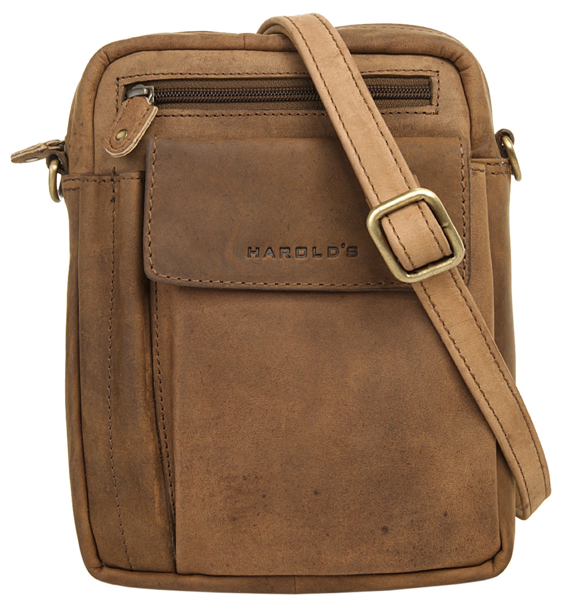 Harold's Umhängetasche Antik, Leder, Crossbody Bag, Crossbody-Tasche - Main Image