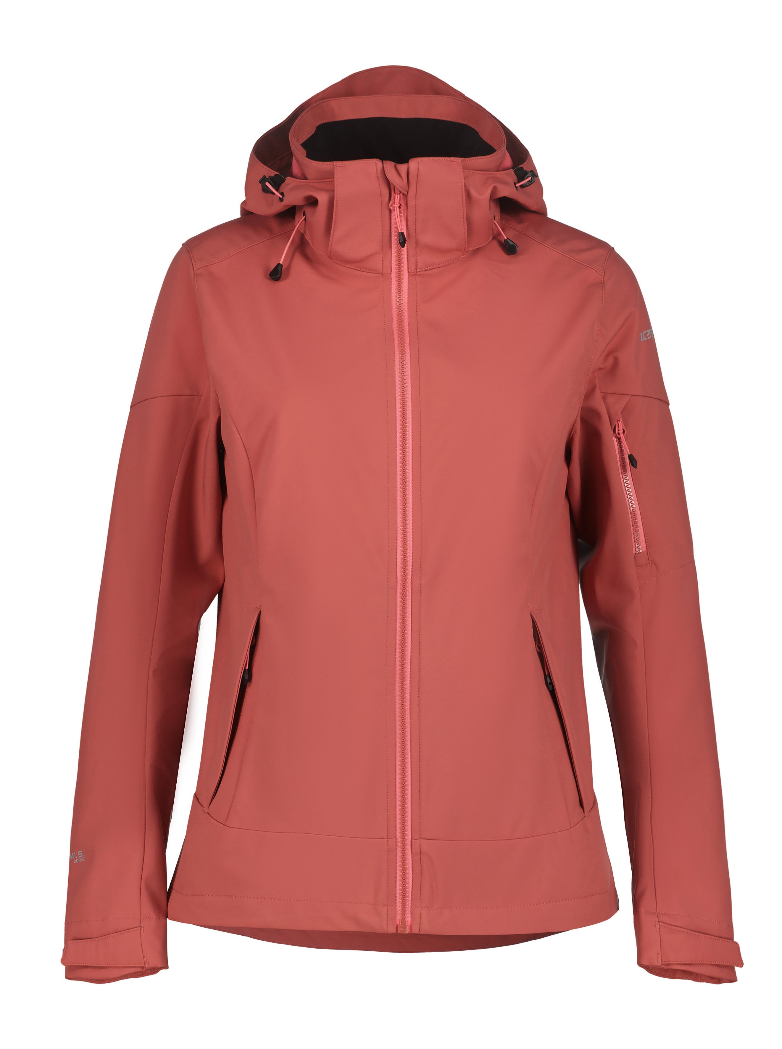 Icepeak Softshelljacke BATHGATE sportlicher Stil, wasserabweisend, atmungsa günstig online kaufen