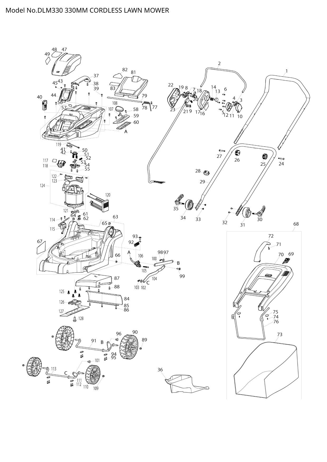 Makita Akkurasenmäher DLM330SM günstig online kaufen