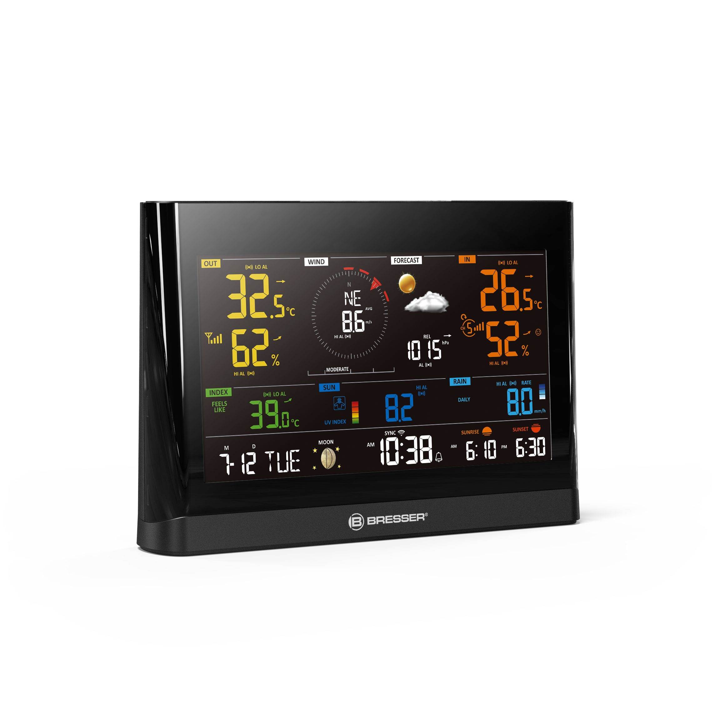 BRESSER BRESSER zusätzliche / Ersatz-Basisstation für 7003300 WLAN Comfort We… Wetterstation