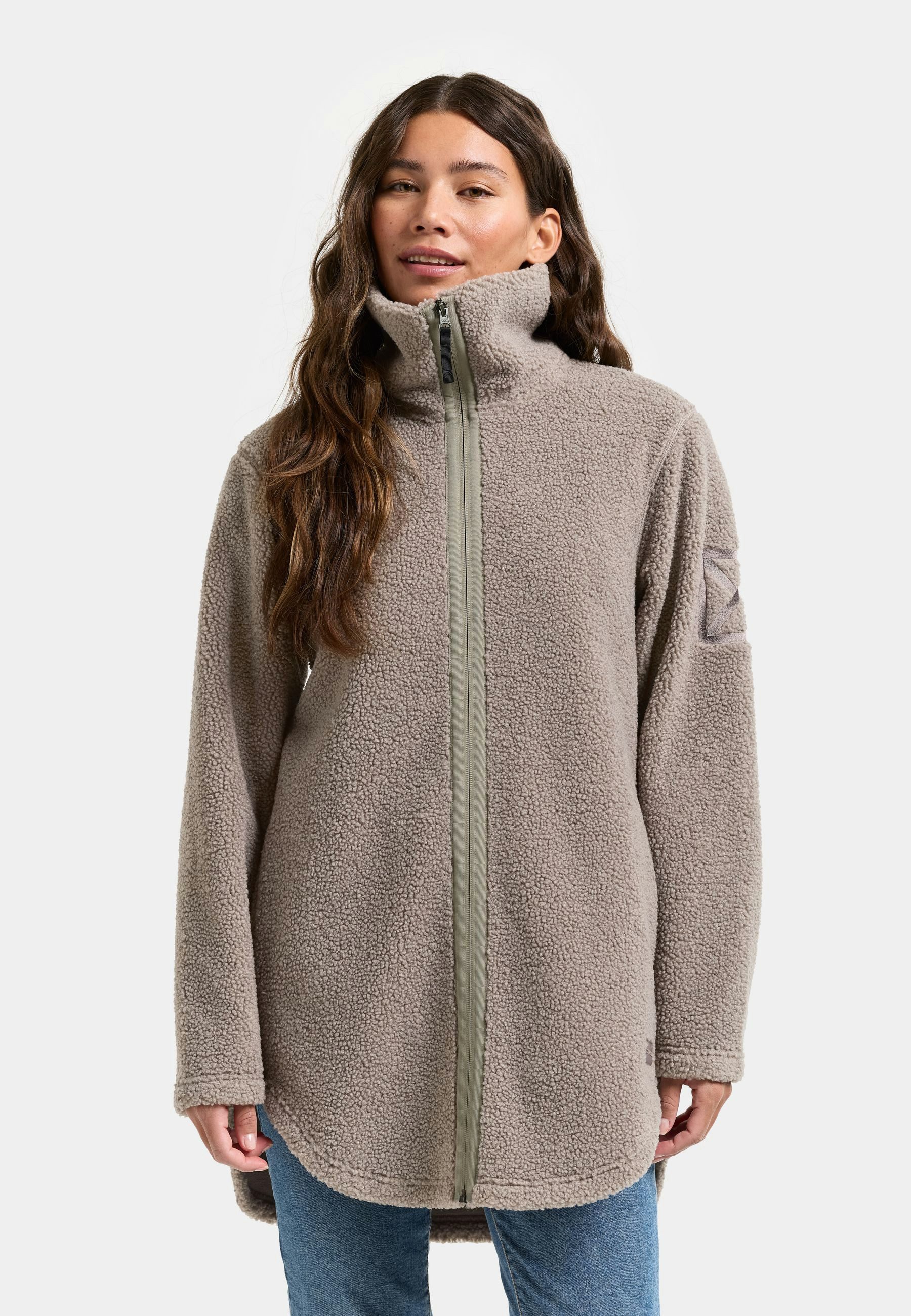Didriksons Fleecejacke Damen Pile Teddy UMI mit Taschen günstig online kaufen