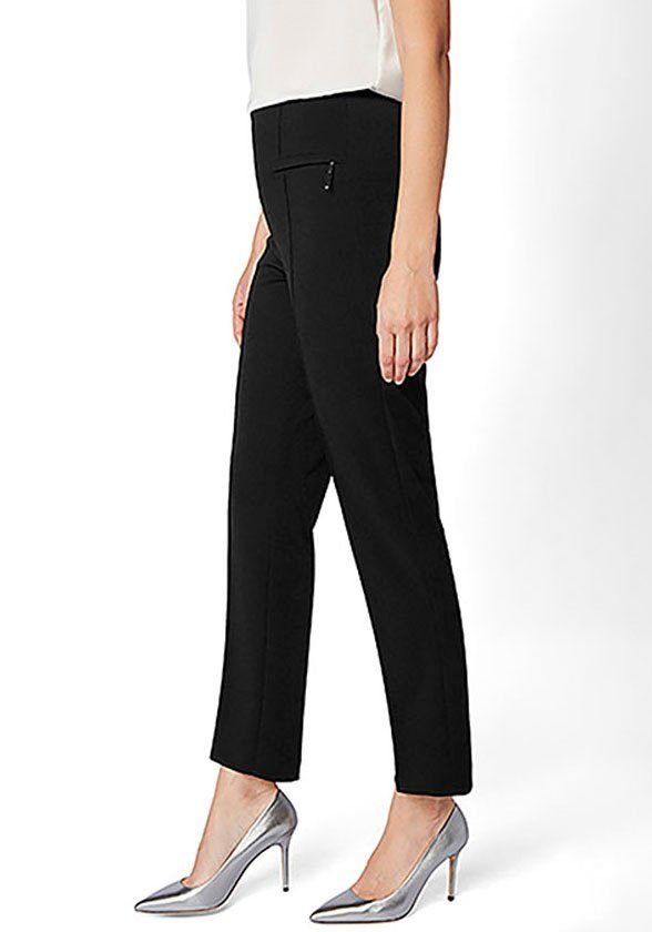 select! By Hermann Lange Stretch-Hose Lea mit Bügelfalte und Stretch