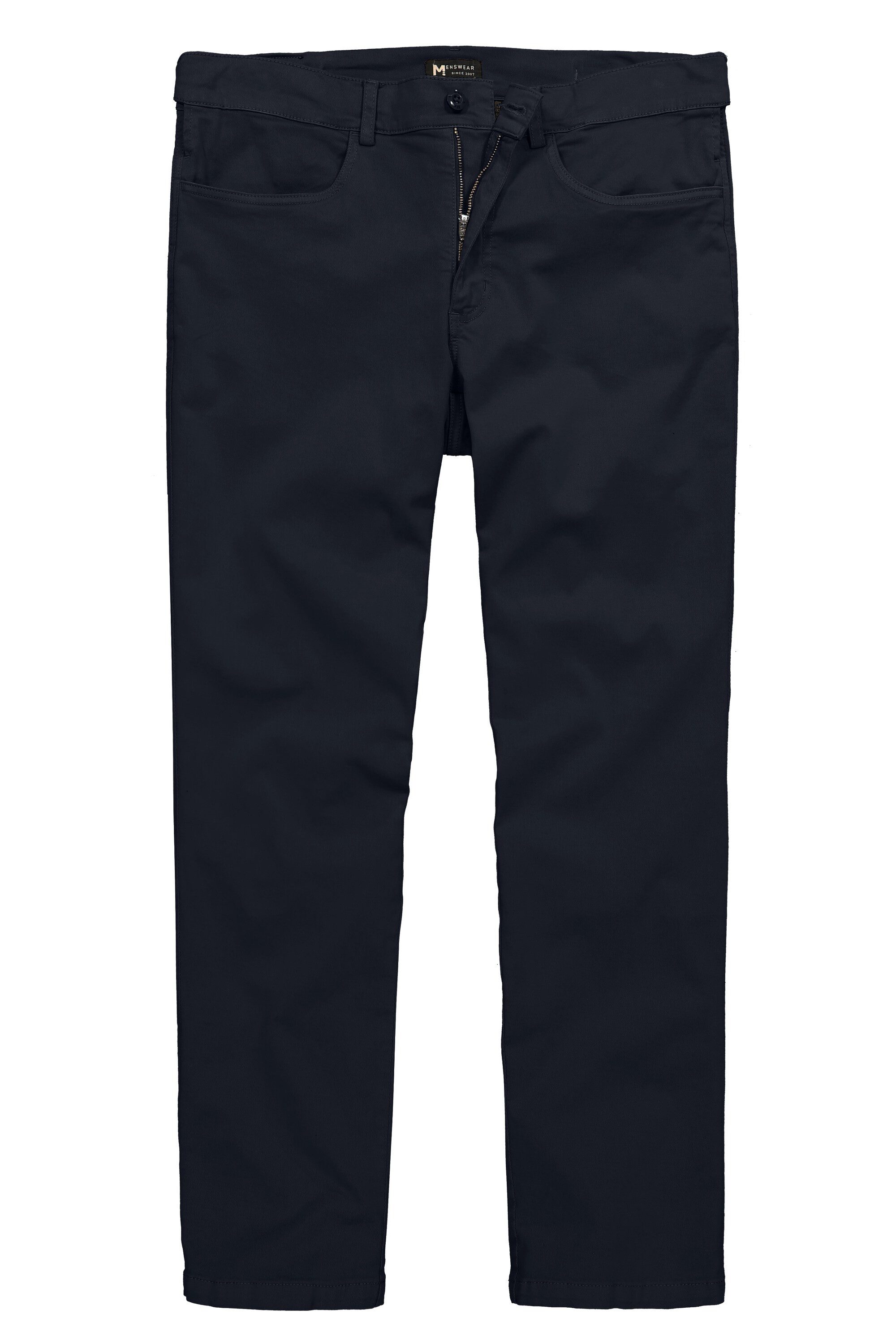 Men Plus 5-Pocket-Jeans Chino Regular Fit Travellerbund bis 72 – Bild 2 von 5