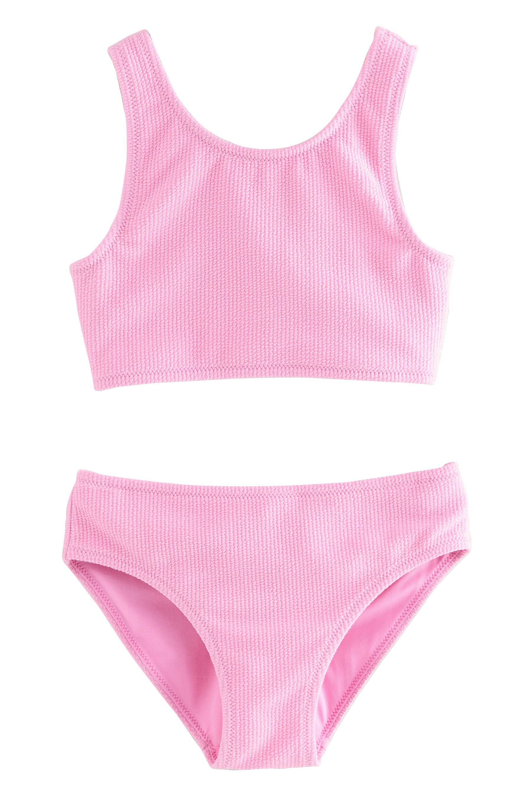 Bustier-Bikini Strukturierter Bikini