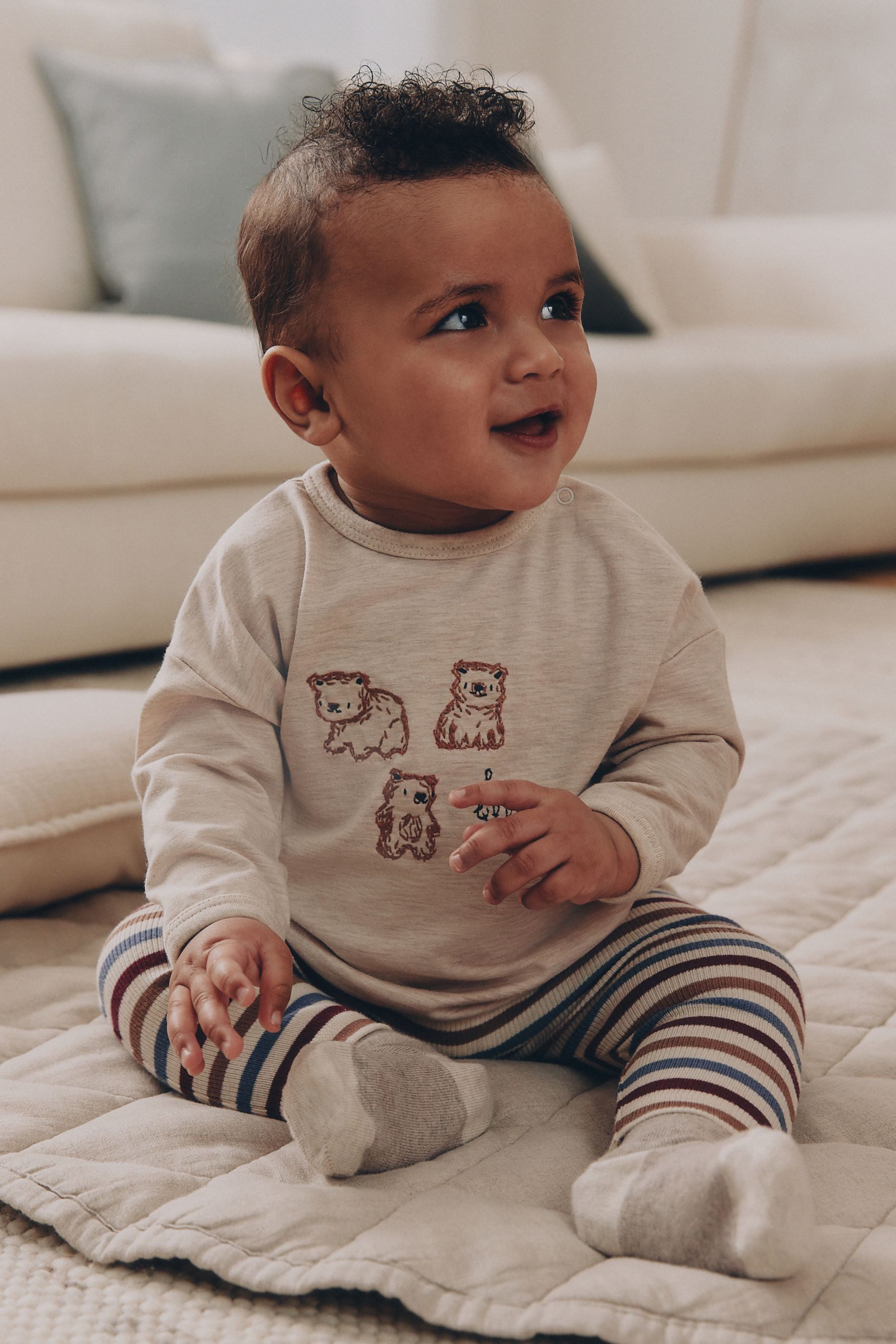 Next Shirt & Leggings Baby Oberteil und Leggings im Set (2-tlg)