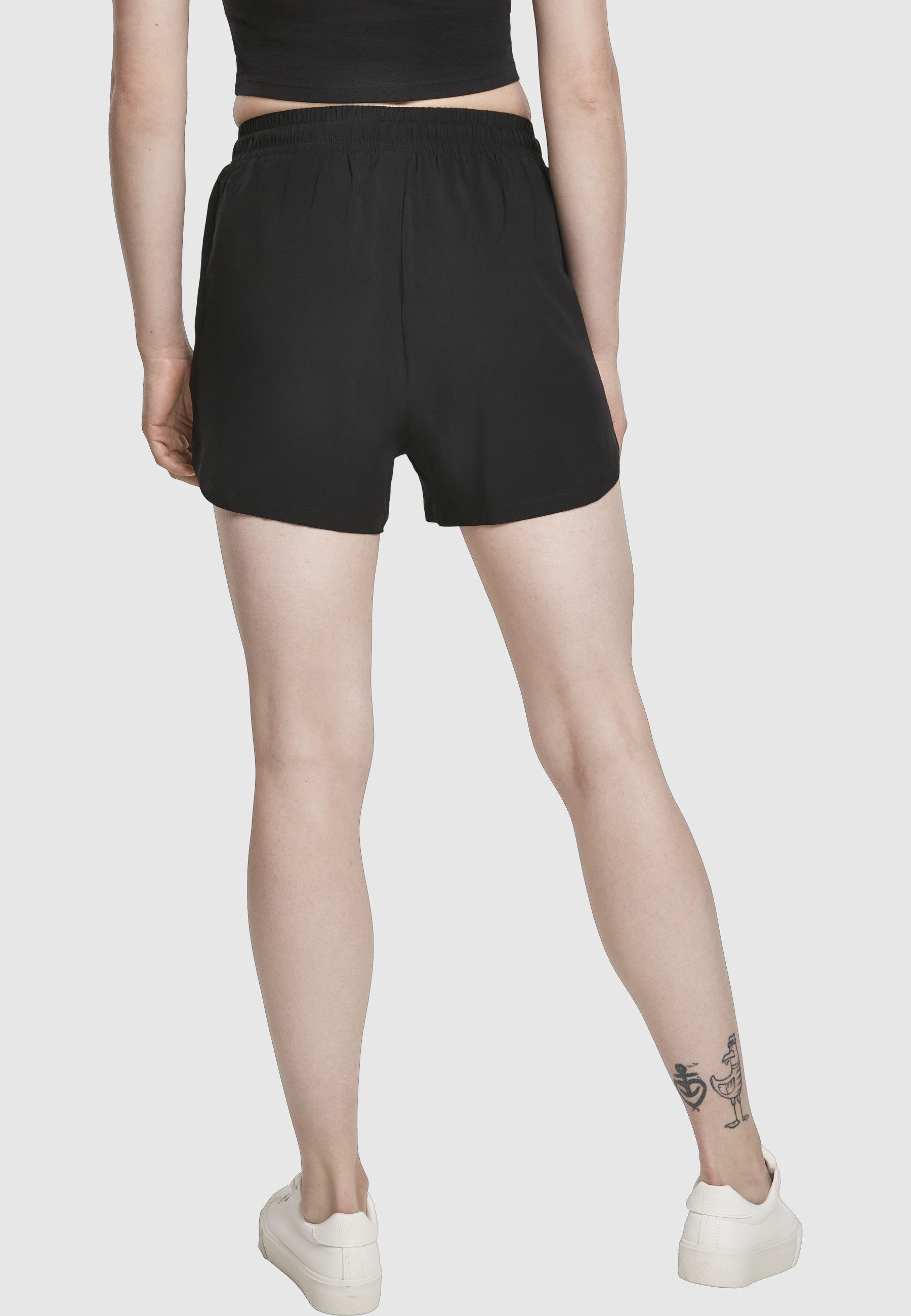 URBAN CLASSICS Stoffhose Urban Classics Damen Ladies Viscose Resort Shorts (1-tlg)