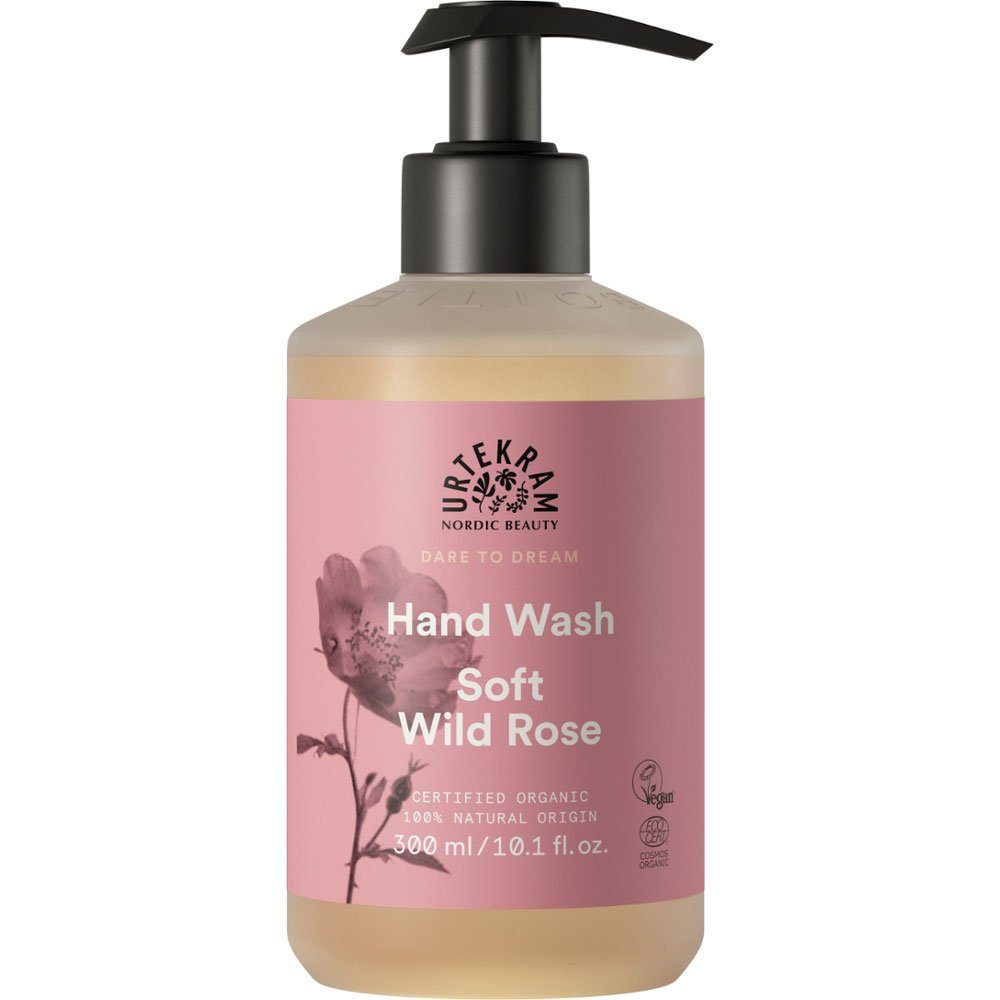 Urtekram Handseife Wild Rose, 300 ml