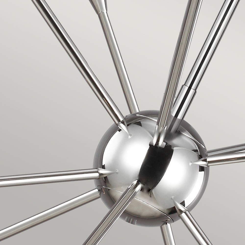 Elstead LIGHTING Kronleuchter, Leuchtmittel nicht inklusive, Kronleuchter Deckenleuchte Hängelampe LED Sputnik Esszimmer LED 10