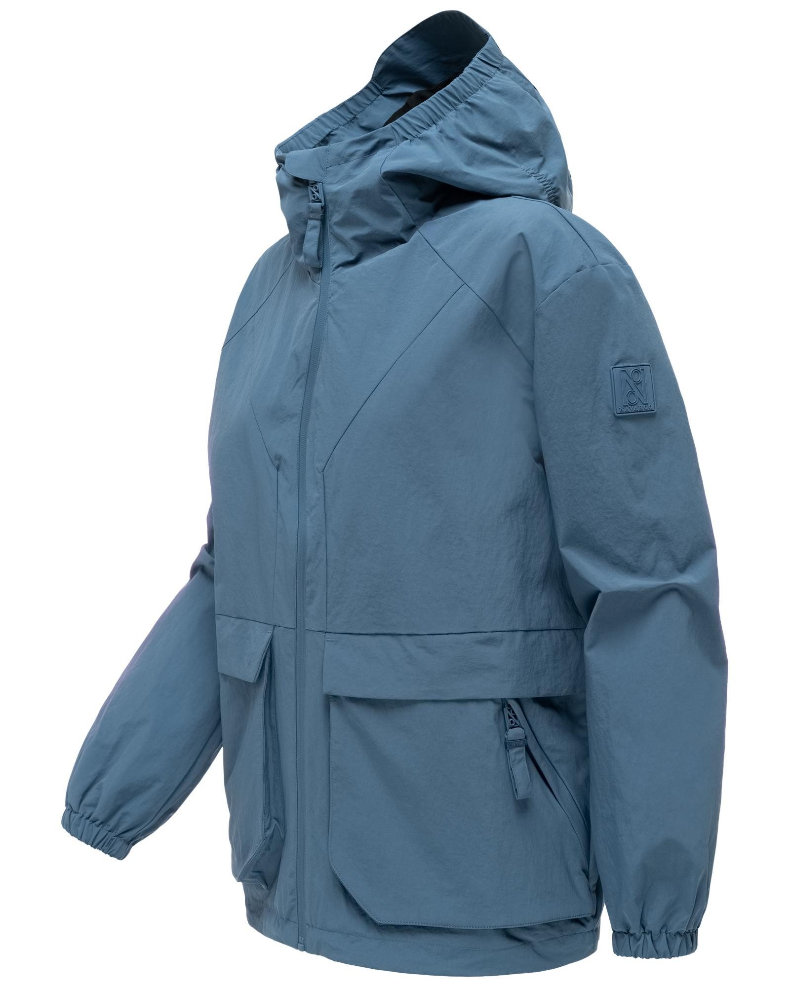 Navahoo Outdoorjacke Donnerwetter 14 Wasserdichte Übergangsjacke mit Kapuze
