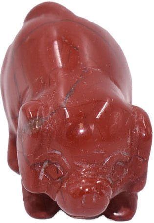 Firetti Tierfigur »Schwein« (1 Stück), Roter Jaspis-HomeTrends