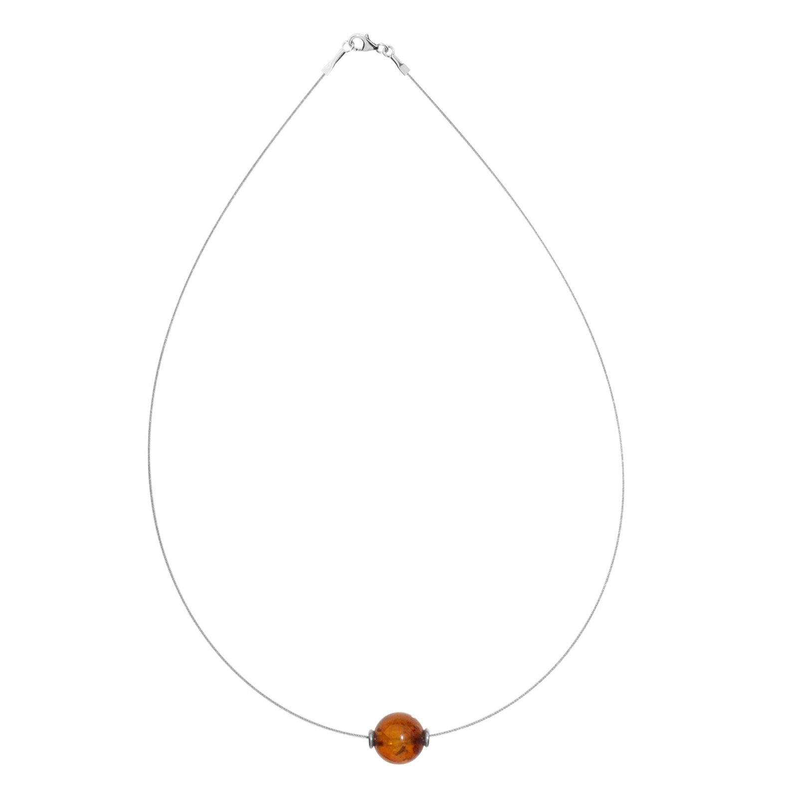 OSTSEE-SCHMUCK Collier Ostsee-Schmuck Collier Bernsteinkugel 11 mm (1-tlg) günstig online kaufen