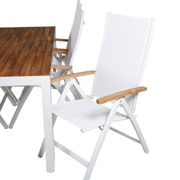 ebuy24 Garten-Essgruppe Bois Gartenset Tisch 90x205cm und 6 Stühle Panama