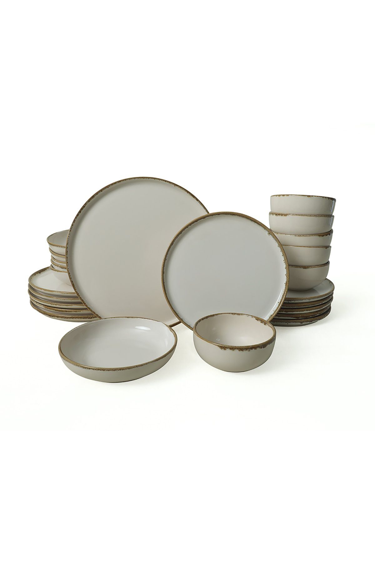 Hermia Concept Тарелки-Set 100% CERAMIC M2180 (24-tlg)