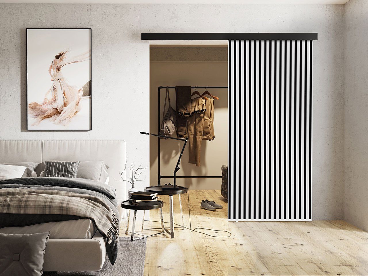 MIRJAN24 Schiebetür Belmo 90 (universell Links / Rechts), Metallkugellagers günstig online kaufen