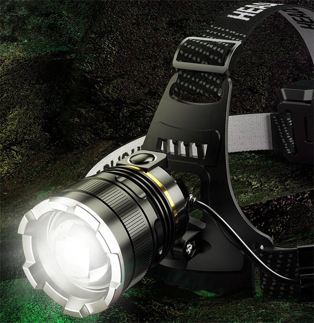 großer ZAXSD Reichweite Kopflampe Licht großer starkes Reichweite, LED mit mit Bergbau,starkes für Lichterbogen Induktionsscheinwerfer, den Licht