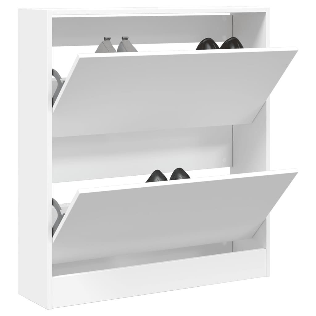 vidaXL Schuhschrank Schuhregal Weiß 80x21x87,5 cm günstig online kaufen
