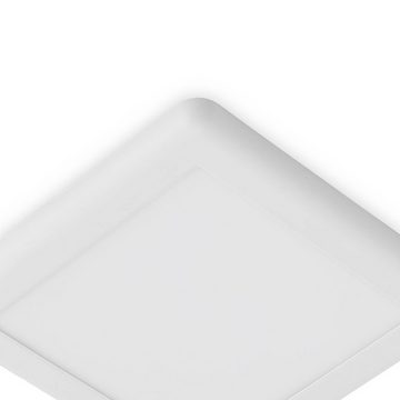Arcchio Strahler Zuzanna, Kunststoff, weiß (RAL 9016), 1 flammig, inkl. Leuchtmittel
